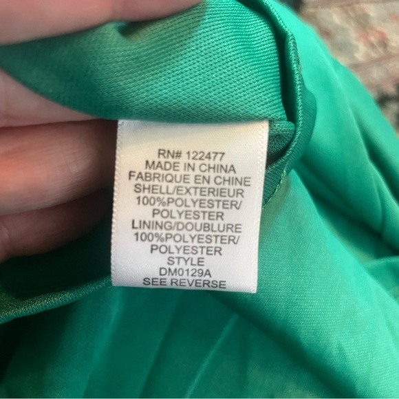 NWT NSR Green Halter Top Dress w/ Pockets Size XS - Picture 12 of 16